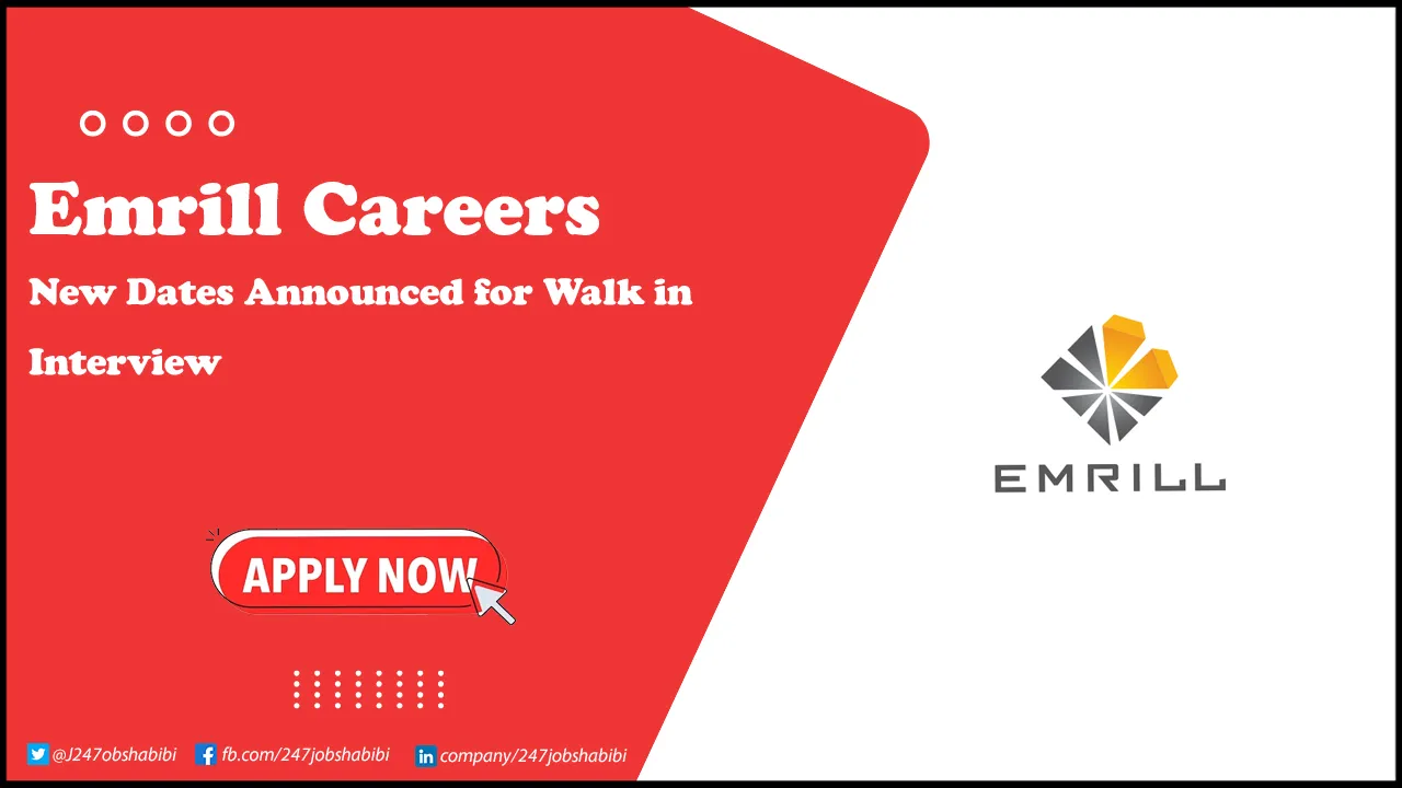 Emrill Careers | Walk in Interview in Facilities Management Company Emrill Careers